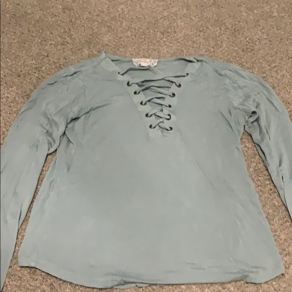 Teal long sleeve